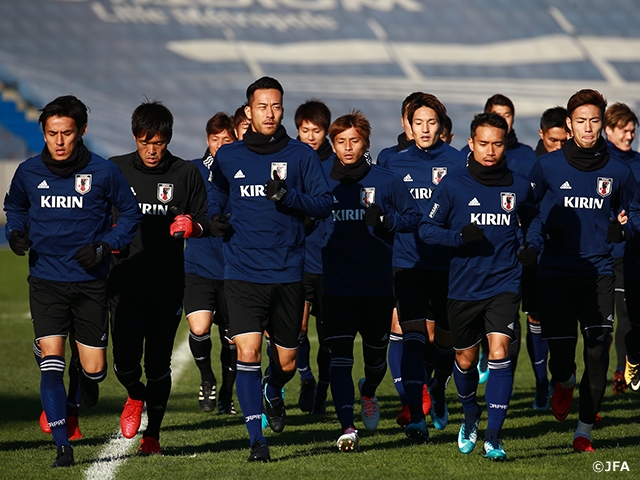 SAMURAI BLUE、非公開でブラジル戦へ調整