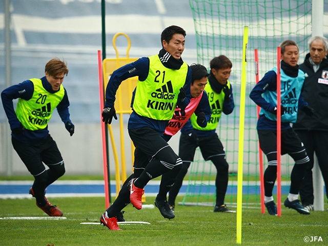 SAMURAI BLUE、2日続けて非公開で戦術を確認