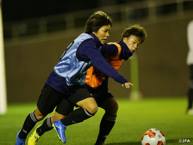 なでしこジャパン　中国戦に向けて最後の準備～EAFF E-1 サッカー選手権 2017 決勝大会～