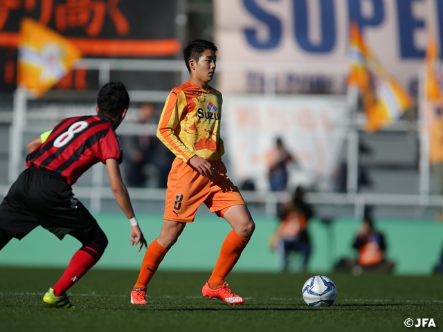 高円宮杯第29回全日本ユース（U-15）サッカー選手権大会　前回大会覇者・清水エスパルスジュニアユースの川本梨誉選手がエール