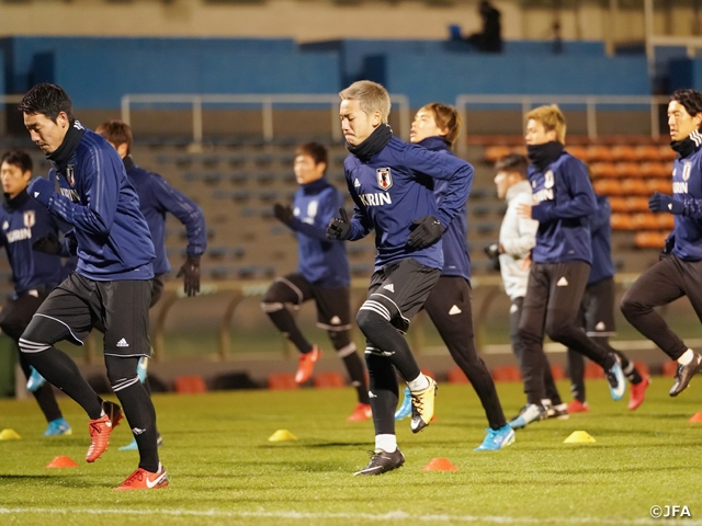 SAMURAI BLUE、韓国戦へ非公開で最終チェック ～EAFF E-1サッカー選手権決勝大会最終戦～