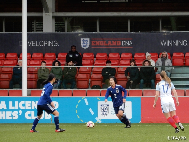 U-16日本女子代表　終盤に追いつくも再度突き放されて惜敗～イングランド遠征