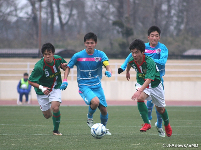 高円宮杯第29回全日本ユース（U-15）サッカー選手権大会　4チームが西が丘での準決勝に駒を進める