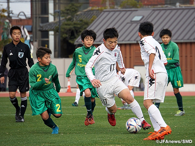 第41回全日本少年サッカー大会　接戦を制した北海道コンサドーレ札幌とセレッソ大阪が決勝へ