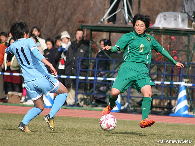 第26回全日本高等学校女子サッカー選手権大会　前年覇者の十文字を破った大商学園などが2回戦を突破