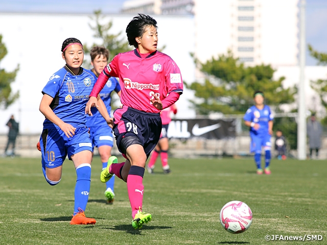 JOCジュニアオリンピックカップ 第21回全日本女子ユース(U-18)サッカー選手権大会　C大阪、ジェフなどベスト4が出そろう