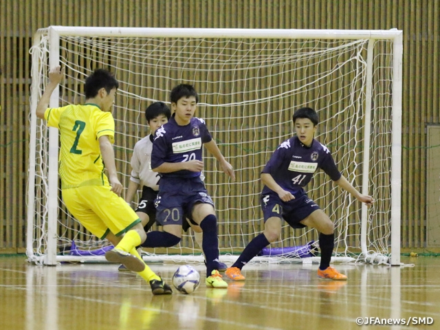 第23回全日本ユース（U-15）フットサル大会　決勝ラウンド進出チームが出そろう