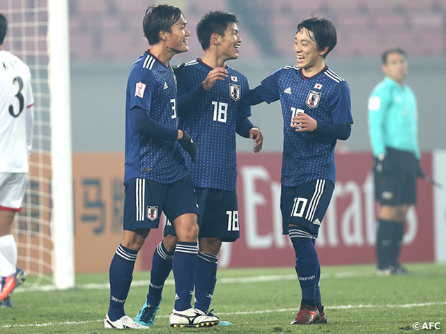 U-21日本代表、朝鮮民主主義人民共和国に3-1で勝利し、グループステージを首位突破～AFC U-23選手権中国2018～