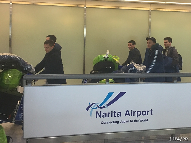 Argentina Futsal National Team arrived to Japan, holding their training session in Yokohama ahead of their international friendlies (1/25＠Tokyo, 1/28＠Toyama)