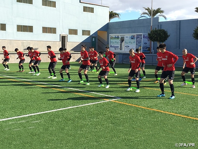 U-19日本代表、スペインで活動開始 ～U-19 International Tournament 