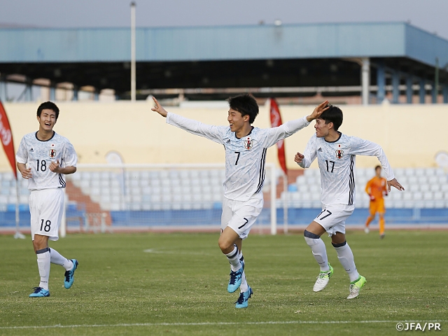 U-19日本代表スペイン遠征　2連勝を飾り、優勝決定戦でスペインと対戦 ～U-19 International Tournament 