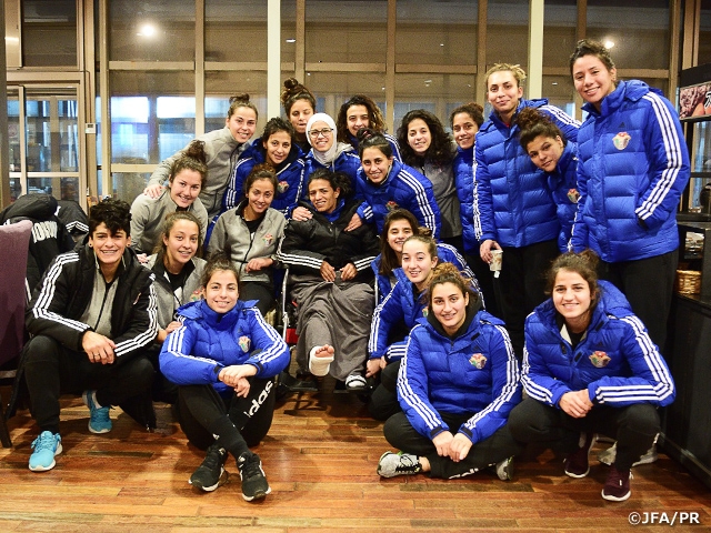 Jordan women's national team holds training camp in Shizuoka (20 to 28 Jan)