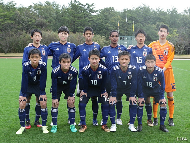 U-15日本代表 JENESYS2017日ASEAN U-16サッカー交流大会 初戦白星スタート