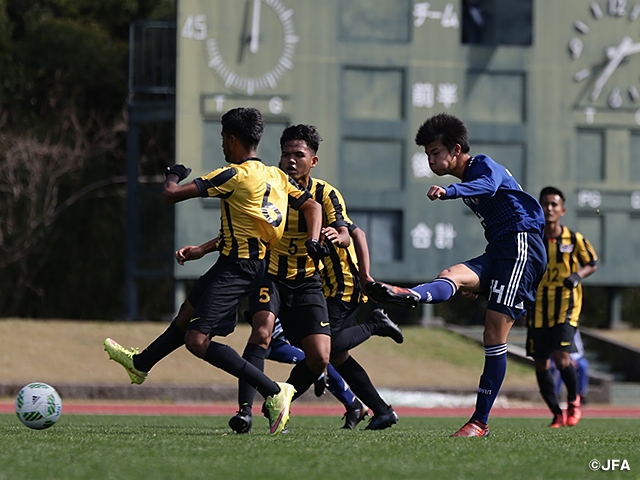 U-15日本代表、グループリーグを突破して準決勝へ～JENESYS2017日ASEAN U-16サッカー交流大会