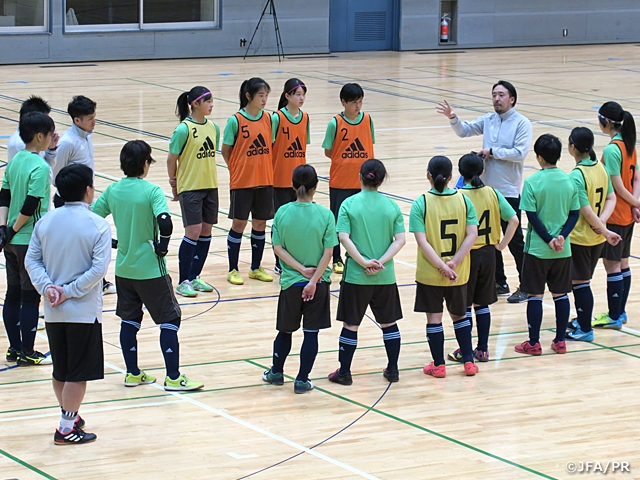 フットサル日本女子選抜　トリムカップ2018に向けてトレーニングキャンプ開始