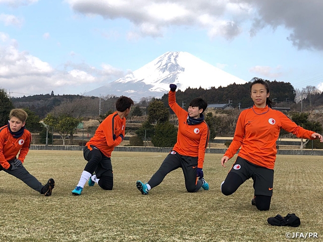 香港女子代表のトレーニングキャンプを受け入れ（2/26～3/3＠静岡）