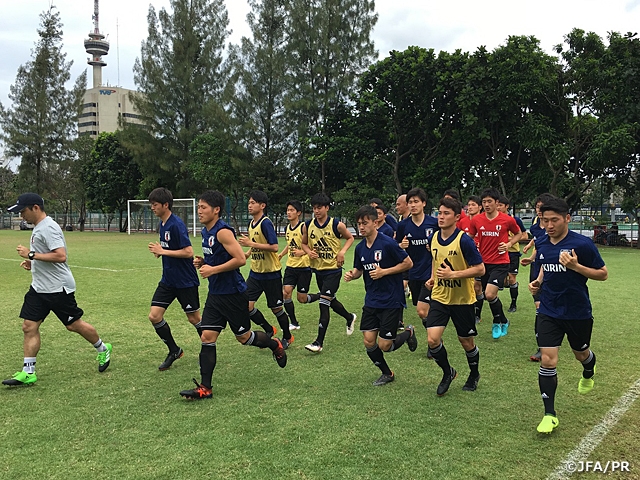 U-19日本代表　AFC U-19選手権に向けて、インドネシア シミュレーション遠征を開始