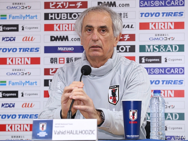 Coach Halilhodzic, “We want to create a winning spiral” - SAMURAI BLUE to face Mali National Team