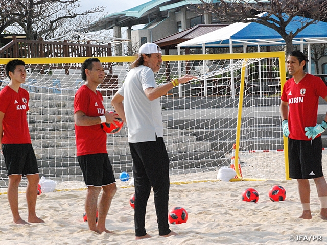 新チームによる初トレーニングキャンプを無事終える　ビーチサッカー日本代表 沖縄合宿 活動レポート