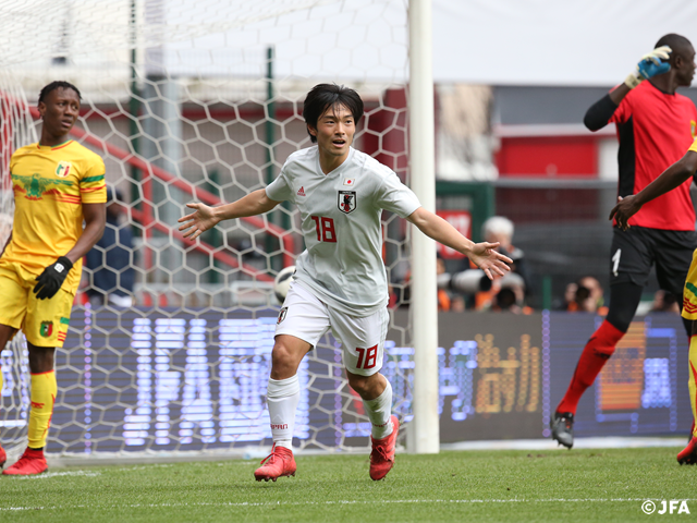 SAMURAI BLUE、初代表の中島選手の得点でマリとドロー