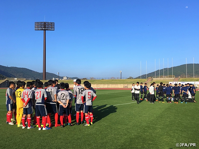 なでしこジャパン　海外のチームを意識して男子高校生と合同トレーニングを実施