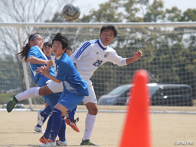 JFAエリートプログラム 女子U-13 トレーニングキャンプ　練習試合を実施