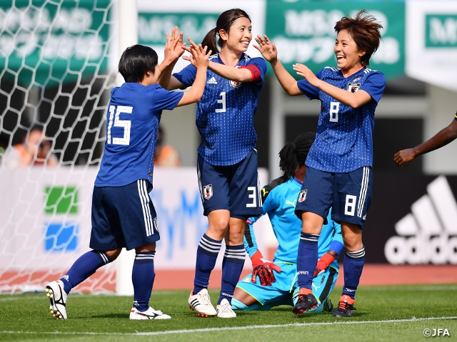 Nadeshiko Japan showcases their versatility by scoring seven goals to beat Ghana – MS＆AD Cup 2018