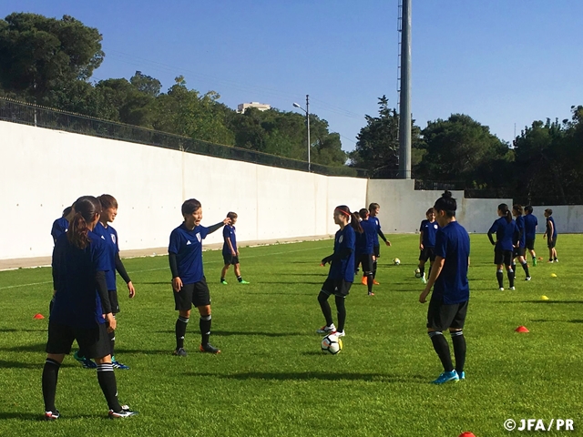 Nadeshiko Japan prepares ahead of first match of AFC Women's Asian Cup