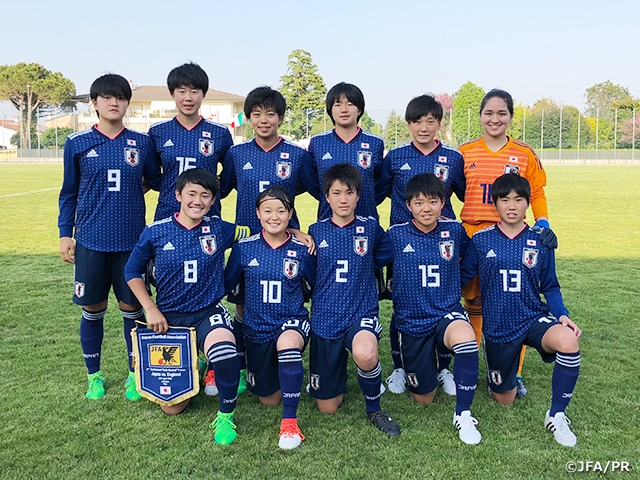 U-16 Japan Women’s National Team wins their opener in the 3rd Delle Nazioni Tournament