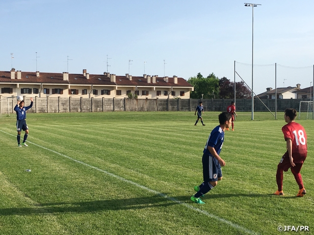 U-15 Japan National Team loses to Portugal in Semi-final of the 15th Delle Nazioni Tournament