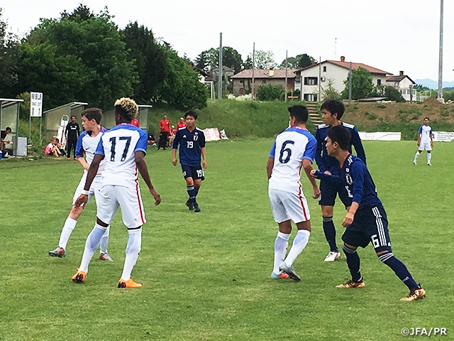 U-15 Japan National Team loses to USA at the15th Delle Nazioni Tournament to finish in fourth place