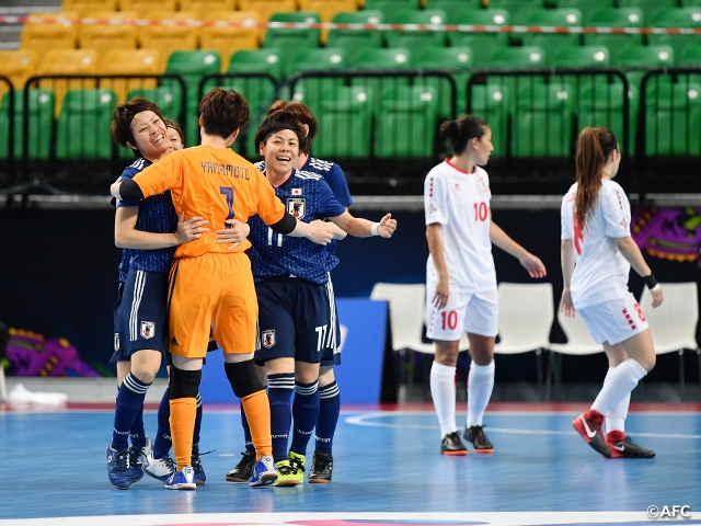 フットサル日本女子代表　初戦を勝利で飾る ～AFC女子フットサル選手権タイ2018～