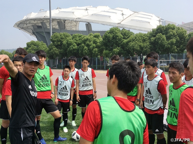 U-16日本代表　中国遠征の活動を開始！