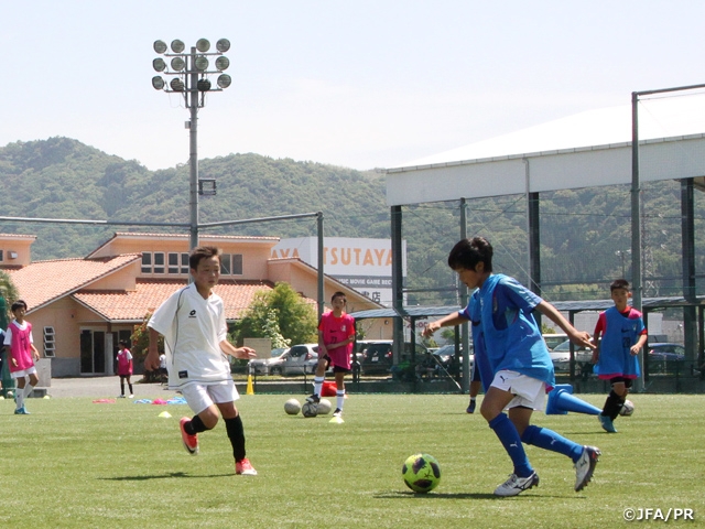 JFAアカデミー熊本宇城　地域拠点としての取り組み「宮崎県トレセンU-12合宿」