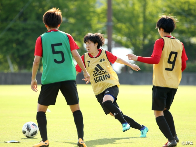 U-20日本女子代表候補　静岡県内で始動