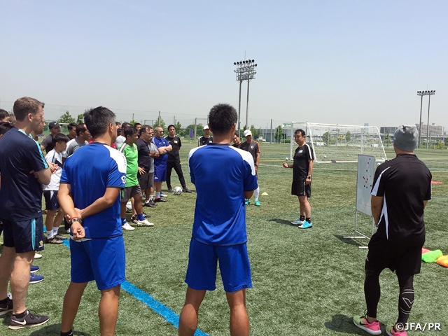 35 people from Asian countries attended JFA International Coaching Course 2018