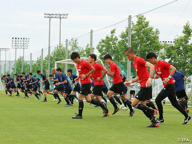 U-19日本代表候補　AFC U-19選手権に向けて、大阪トレーニングキャンプを開始！