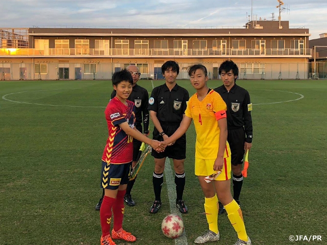 U-15 China Women's National Team holds training camp in J-GREEN Sakai (5/6-5/17)
