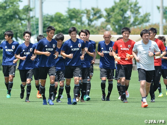 U-19日本代表候補　大阪トレーニングキャンプを紅白戦で締めくくる！