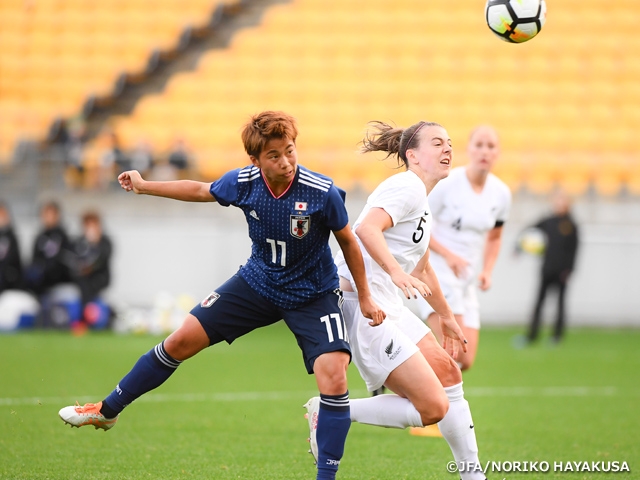 NADESHIKO Japan wins over New Zealand 3-1
