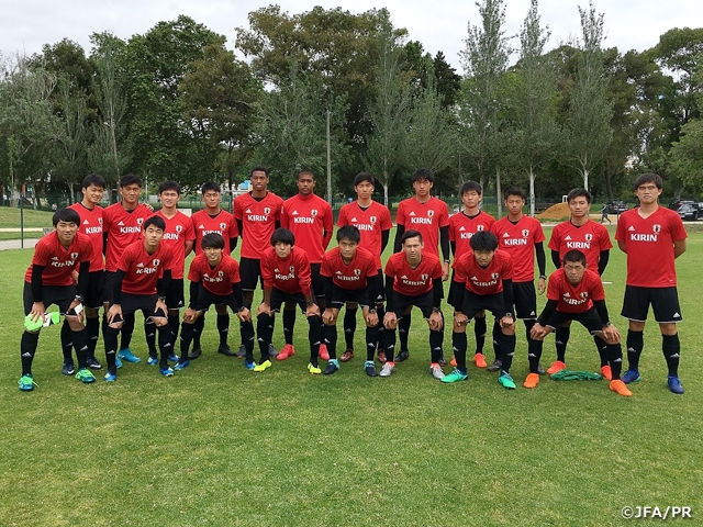 U-18日本代表 ポルトガル遠征を開始！～第24回リスボン国際トーナメントU18～