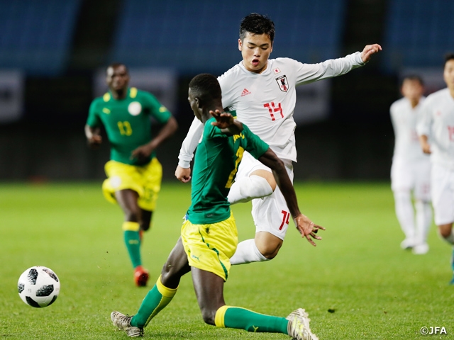 U-16 Japan National Team loses against Senegal in their second match of U-16 International Dream Cup 2018 JAPAN presented by The Asahi Shimbun