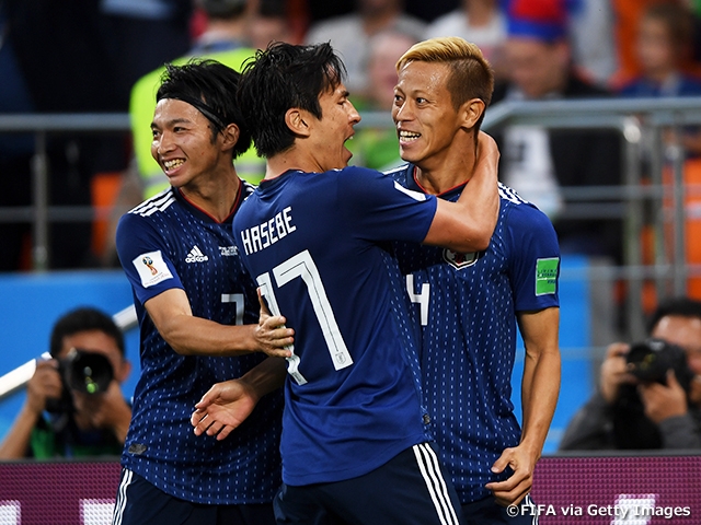 SAMURAI BLUE (Japan National Team) draws with Senegal, gets one step closer to the Round of 16 in the 2018 FIFA World Cup Russia