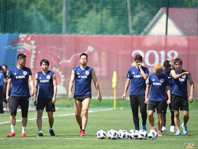 SAMURAI BLUE、ポーランド戦へカザンで練習再開