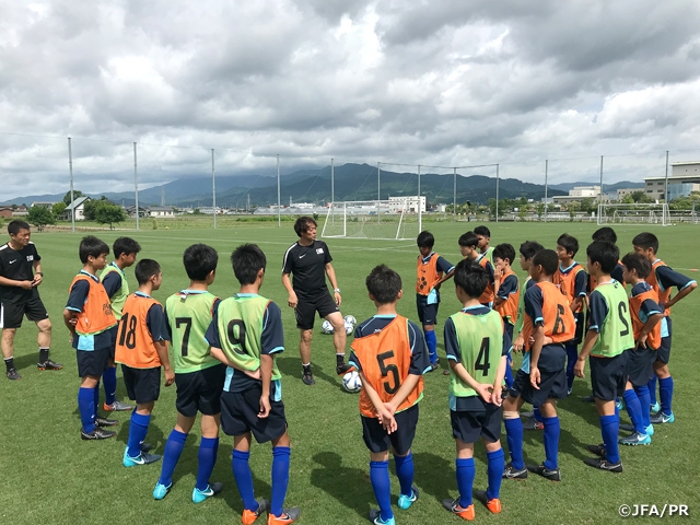 エリートプログラム U-13トレーニングキャンプ（JOC日韓競技力向上スポーツ交流事業） 佐賀市で始まる