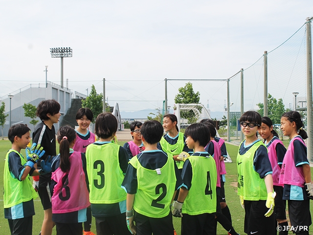 女子GKセレクションキャンプがスタート