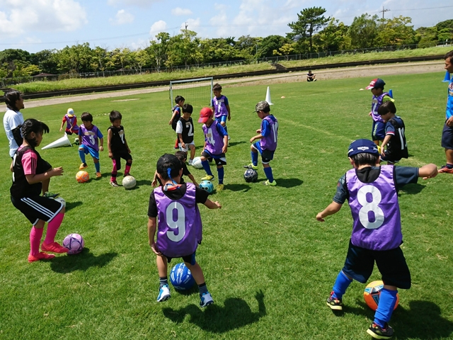 7/1　キッズMM5　中勢地区 in 津海浜公園グラウンド