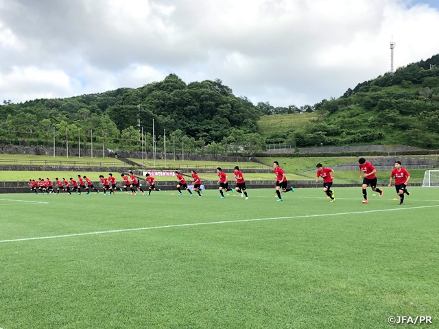 U-17日本女子代表候補　岡山県・美作市でトレーニングキャンプをスタート