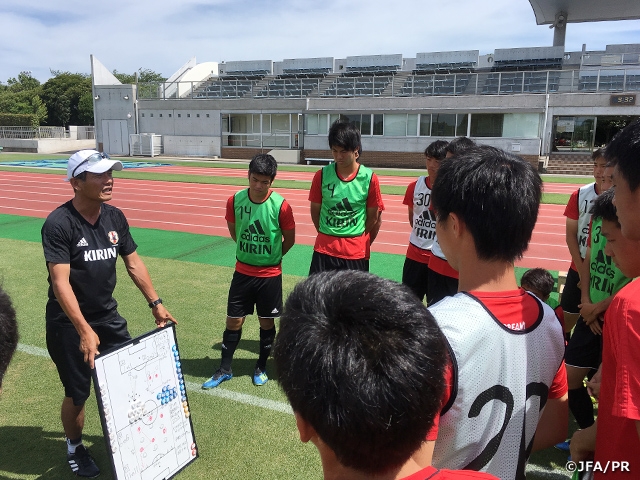 U-16日本代表候補 ～千葉県東金市でのトレーニングキャンプを開始～