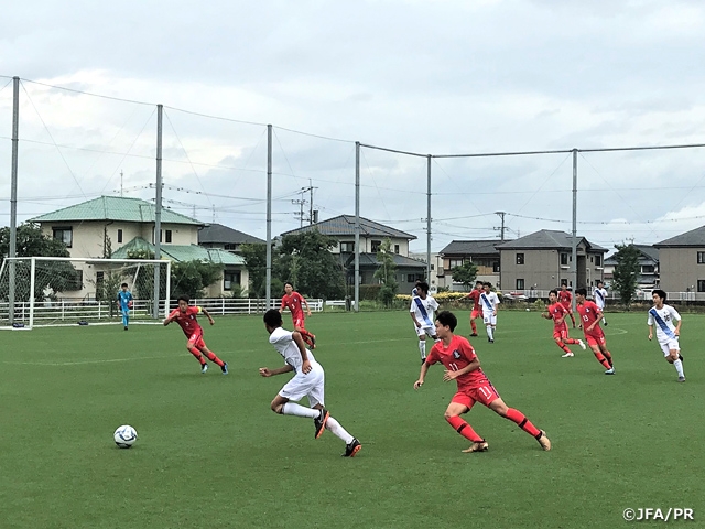 韓国チームと練習試合を実施 ～2018エリートプログラム U-13　JOC日韓競技力向上スポーツ交流事業～